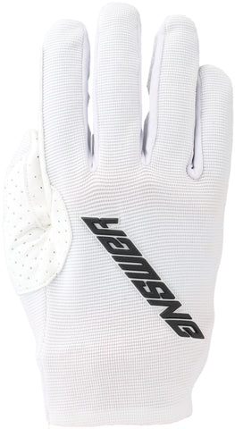Answer Aerlite Gloves White/Black Logo Youth - Small - 442817