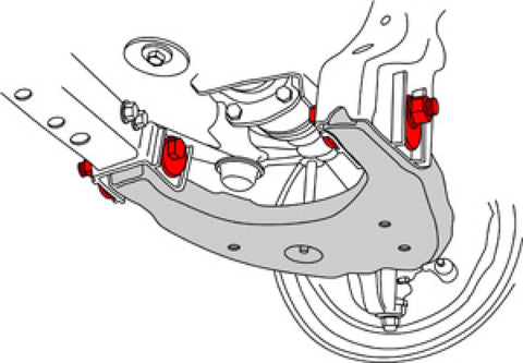 SPC Performance TOYOTA CAM BOLT KIT (2) - 25450