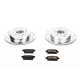 Power Stop 07-12 Mazda CX-7 Rear Z23 Evolution Sport Brake Kit - K5876