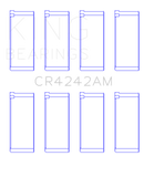 King Engine Bearings Honda B16A2/B16A3 (Size +0.50mm) Connecting Rod Bearing Set - CR4242AM0.5