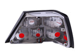 ANZO 1986-1995 Mercedes Benz E Class W124 Taillights Red/Clear - 221159