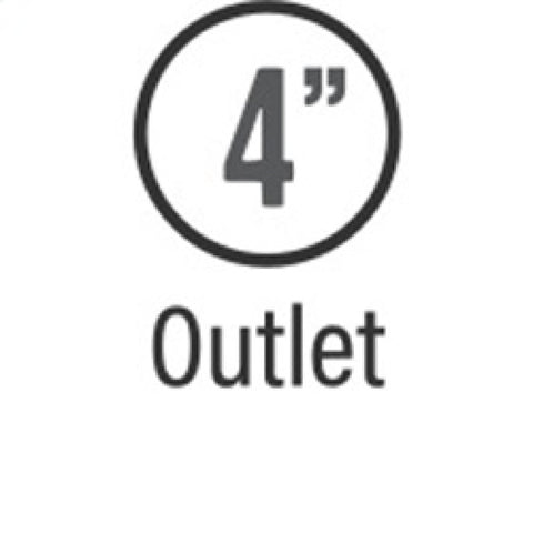 MagnaFlow 2.5in-4in Stainless Steel Transition 7in Long - 10763