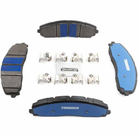Timbren 23-26 Ford F-250/F-350 SD BES Severe Duty Semi-Metallic Brake Pads - Front - TIM-D2490SD
