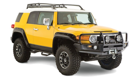 Bushwacker 07-14 Toyota FJ Cruiser Pocket Style Flares 4pc - Black - 31922-02