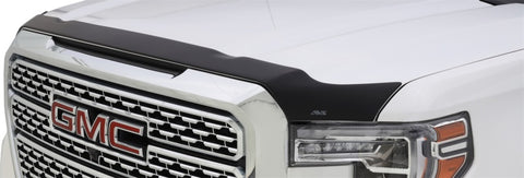 AVS 20-22 GMC Sierra 2500/3500 HD Aeroskin Low Profile Hood Shield - Matte Black - 377185