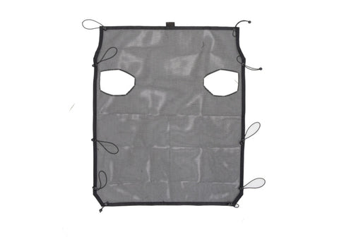 Rampage 2018-2019 Jeep Wrangler(JL) Sport 2-Door Mesh Shade Top - Black - 91817