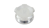 Vibrant 1.5in OD Aluminum Weld Bungs w/ Polished Aluminum Threaded Cap - 11288