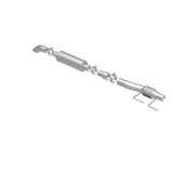 MagnaFlow Cat-Back, SS, 2.5/3in, Turn Down In Front Rear Tire 2015 Ford F150 2.7L V6T Ext Cab - 19056