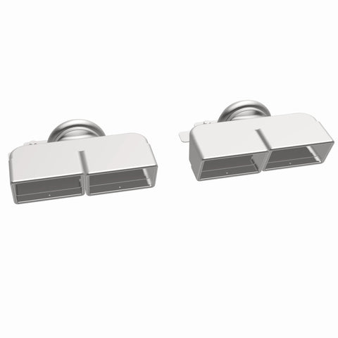 MagnaFlow Tip 1-Set Quad Square - 35221