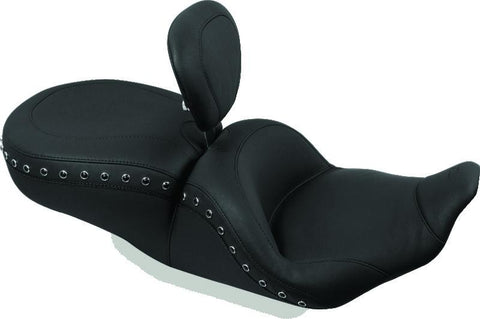 Mustang 15-23 Kawasaki Vulcan S Solo Seat Diamond Stitch - Black - 76430
