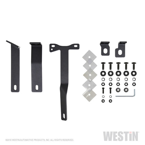 Westin 18-22 Jeep Wrangler JLU 4dr. (Excl. 4xe) Gas Tank Skid Plate - Tex. Blk - 42-21115