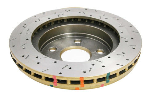 DBA 05-09 Dodge Durango/05-10 Ram 4000 Series Drilled and Slotted Front Rotor - DBA42442XS