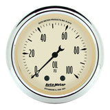 AutoMeter Gauge Kit 5 Pc. 3-1/8in. & 2-1/16in. Mech. Speedo. Wtmp & Oilp Antq Beige - 1811