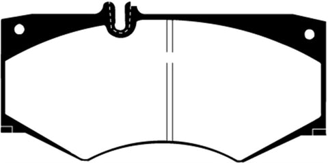 EBC 02-08 Mercedes-Benz G500 5.0 Greenstuff Front Brake Pads - DP6413