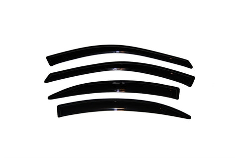 AVS 96-03 Ford Taurus Wagon Ventvisor Outside Mount Window Deflectors 4pc - Smoke - 94901