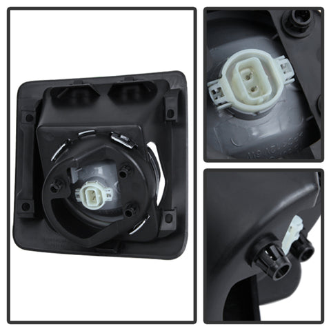 Spyder GMC Sierra 1500 2014+ OEM Fog Light without switch Clear FL-GS2014-C - 5080295