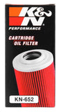 K&N 1.313in OD x 3.438in H Oil Filter - KN-652
