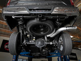 aFe Atlas 4in Aluminized Steel DPF-Back Exh 18-19 Ford F-150 V6-3.0L (td) w/ Polished Tip - 49-03106-P