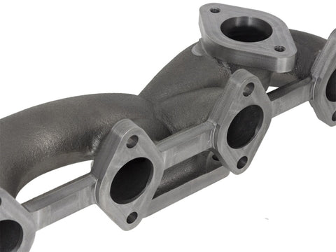 aFe Power BladeRunner Ductile Iron Exhaust Manifold w/ EGR 07.5-15 Dodge Diesel Trucks L6-6.7L (td) - 46-40054