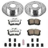 Power Stop 98-01 Audi A6 Quattro Rear Z26 Street Warrior Brake Kit - K849-26