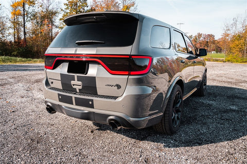 Corsa 21-22 Dodge Durango SRT Hellcat Cat-Back 2.75in Dual Rear Exit Xtreme 4.5in Black PVD Tips - 21196BLK