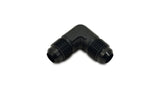 Vibrant -4AN 90deg Flare Union Fitting - Aluminum - 10551