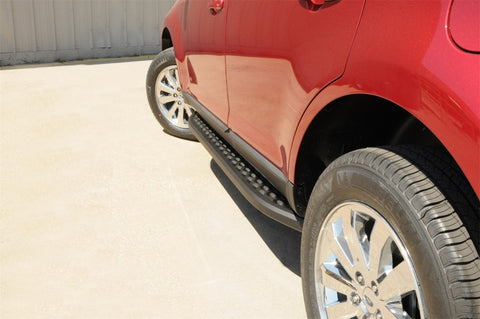 Dee Zee Universal Running Board Universal Cross Utility Vehicle NXc (Stainless Top w Blk Trim) - DZ16203