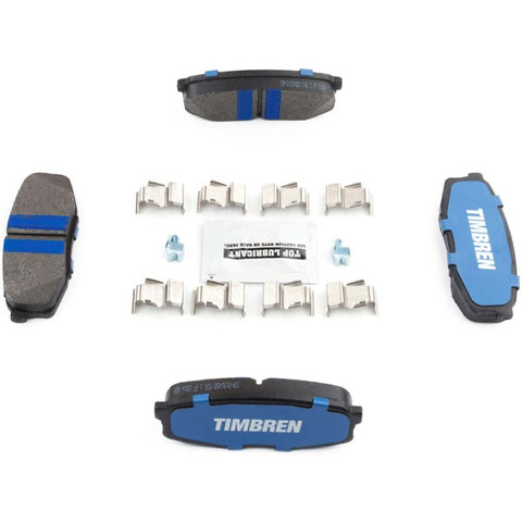 Timbren 08-21 Lexus LX570/Toyota Land Cruiser BES Severe Duty Semi-Metallic Brake Pads - Rear - TIM-D1304SD
