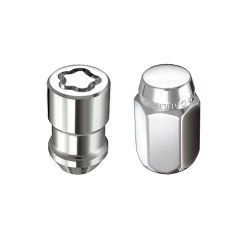 McGard 5 Lug Hex Install Kit (Clamshell) w/Locks (Cone Seat Nut) 1/2-20 / 13/16 Hex - Chrome - 84530CN