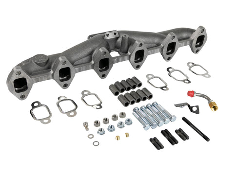 aFe Power BladeRunner Ported Ductile Iron Exhaust Manifold 94-98 Dodge Diesel Trucks L6-5.9L (td) - 46-40044-1