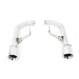 Mishimoto 2015+ Ford Mustang Axleback Exhaust Race w/ Polished Tips - MMEXH-MUS8-15ARP