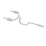 MagnaFlow 00-05 Chevy Impala/Monte Carlo V6 3.4L/3.8L Dual Rear Exit Stainless Cat-Back Perf Exhaust - 16729