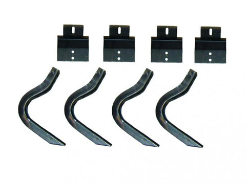 Lund 00-05 Ford Excursion EZ Running Board Mounting Bracket Kit - Brite - 300008