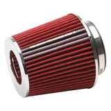 Edelbrock Air Filter Pro-Flo Series Conical 6 7In Tall Red/Chrome - 43641
