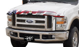 Stampede 2009-2014 Ford F-150 Excludes Raptor Model Vigilante Premium Hood Protector - Flag - 2149-30