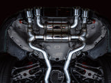 AWE Tuning SwitchPath Cat-Back Exhaust for BMW G8X M3/M4 - Chrome Silver Tips - 3025-43480