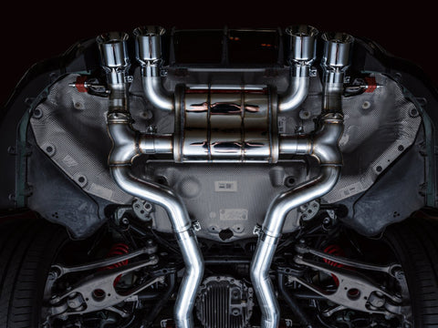 AWE Tuning SwitchPath Cat-Back Exhaust for BMW G8X M3/M4 - Chrome Silver Tips - 3025-43480
