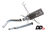 GReddy 2017+ Honda Civic Sport 5DR/Type-R DD-R Non-Resonated Exhaust - 10158602