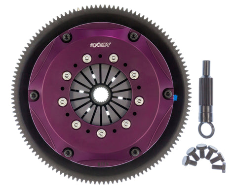 Exedy 1986-1989 Mazda RX-7 R2 Hyper Triple Cerametallic Clutch Rigid Disc Push Type Cover - ZM013SR