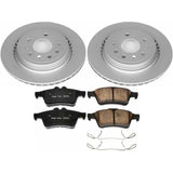 Power Stop 03-11 Saab 9-3 Rear Z23 Evolution Sport Coated Brake Kit - CRK983
