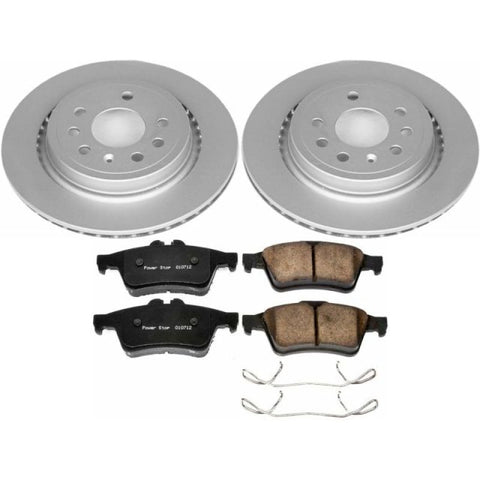Power Stop 03-11 Saab 9-3 Rear Z23 Evolution Sport Coated Brake Kit - CRK983
