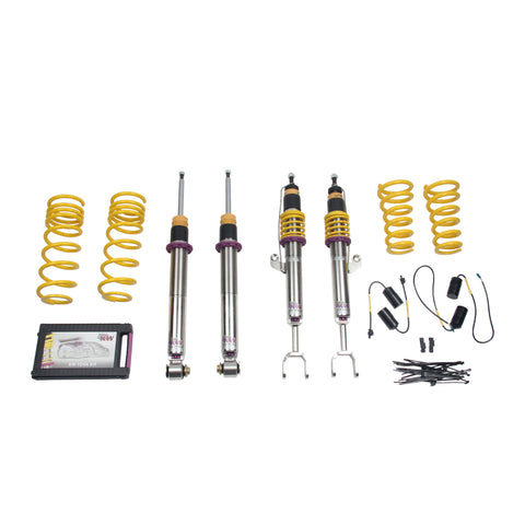 KW Coilover Kit V3 13+ MBW M5 F10 (5L) Sedan (inc EDC Delete Unit) - 35220098