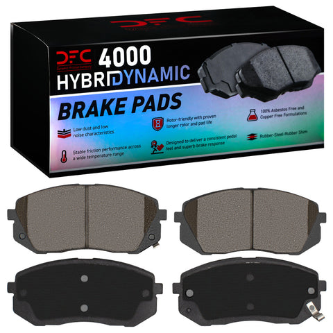DFC 07-17 Kia Sportage Front 4000 Hybridynamic Brake Pads - 4000-1295-00
