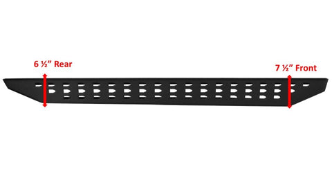 Go Rhino RB20 Running Boards 57in. Cab Length - Bedliner Coating (No Drill/Mounting Brackets Req.) - 69400057T