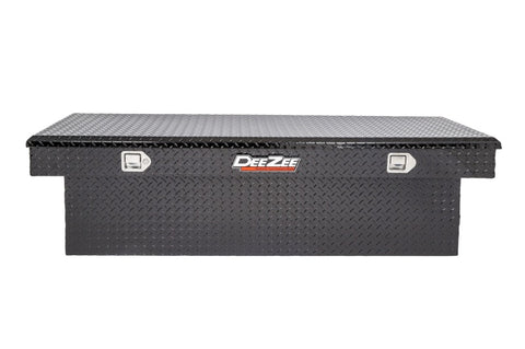 Deezee Universal Tool Box - Red Crossover - Single Lid Black BT (Deep Black) - DZ 8170DB