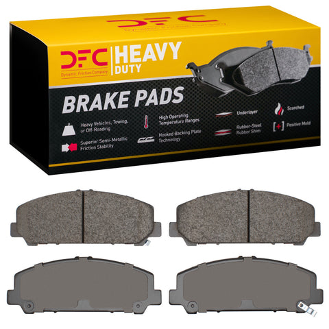 DFC 05-24 Nissan Titan Front Semi Metallic Heavy Duty Brake Pads - 1214-1509-00