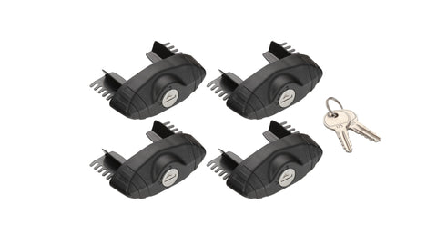Rhino-Rack Vortex Locking End Caps - Set of 4 - VA-LEC4
