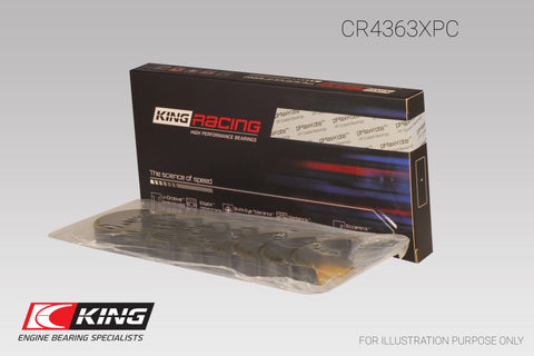 King Engine Bearings GM 134 DOHC Ecotec 2.2L (Size 1.0) Connecting Rod Bearing Set - CR4363XPC010