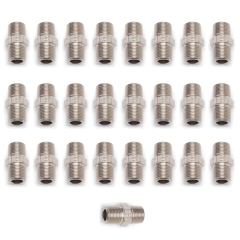 Russell Performance 1/8in Male Pipe Nipple (Endura) (25 pcs.) - 661509