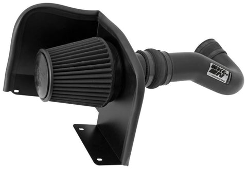 K&N 07-08 Chevy Silverado 1500 4.8L/5.3L V8 / 07-08 GMC Yukon 4.8L/5.3L V8 Black Perf Intake Kit - 71-3058